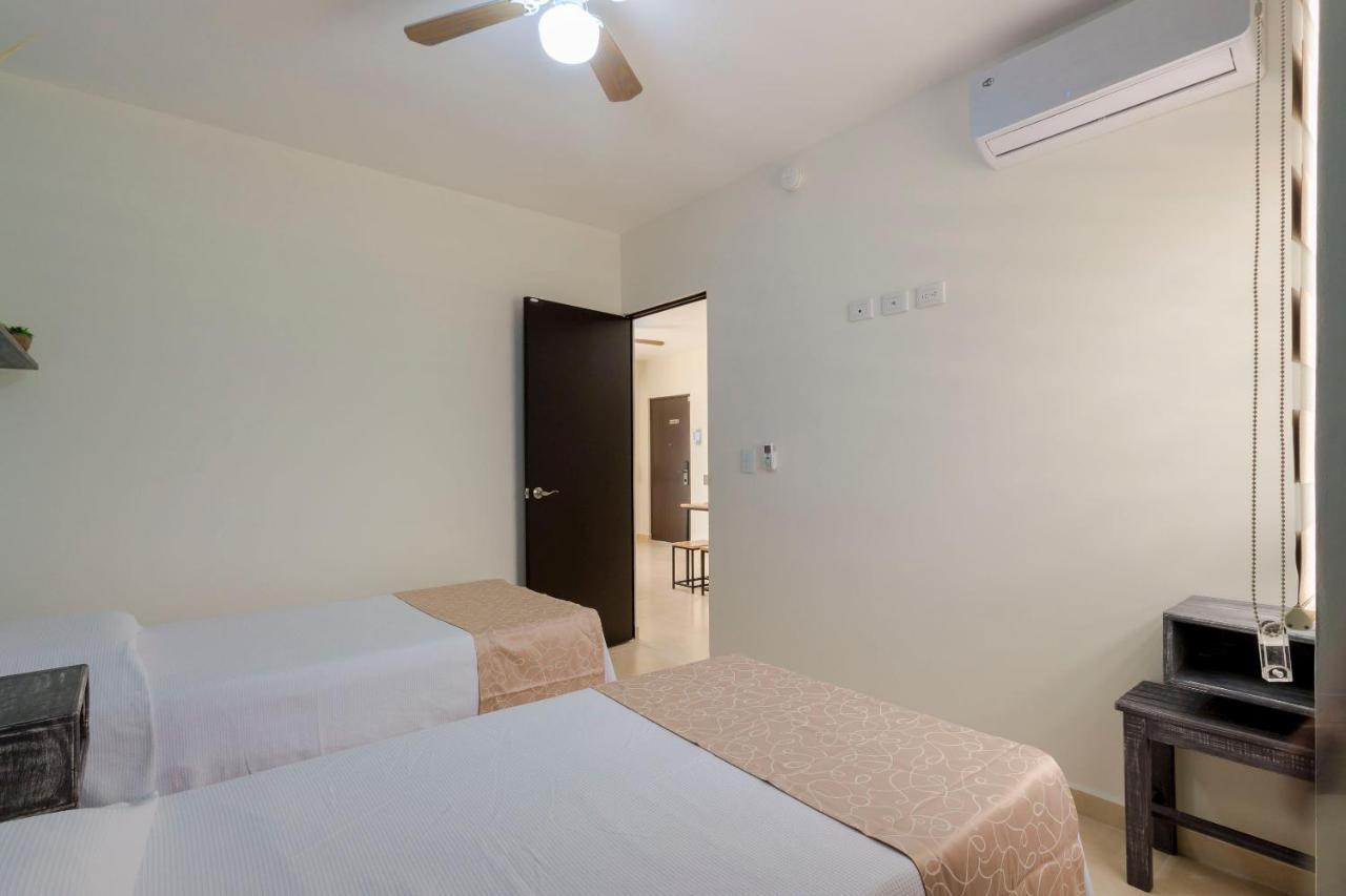 Bright & Relaxing Full Apartment Cancún Kültér fotó