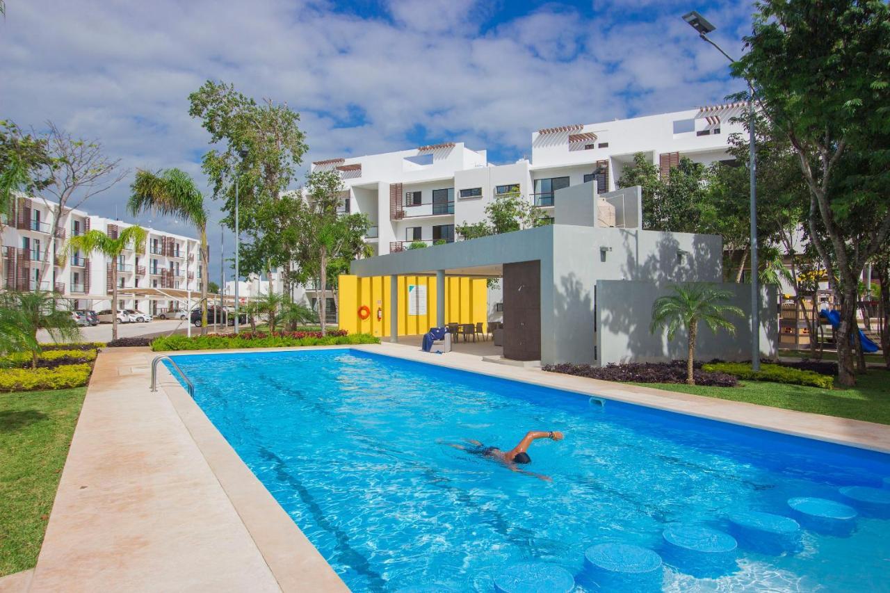 Bright & Relaxing Full Apartment Cancún Kültér fotó